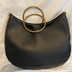 Crossbody black bag